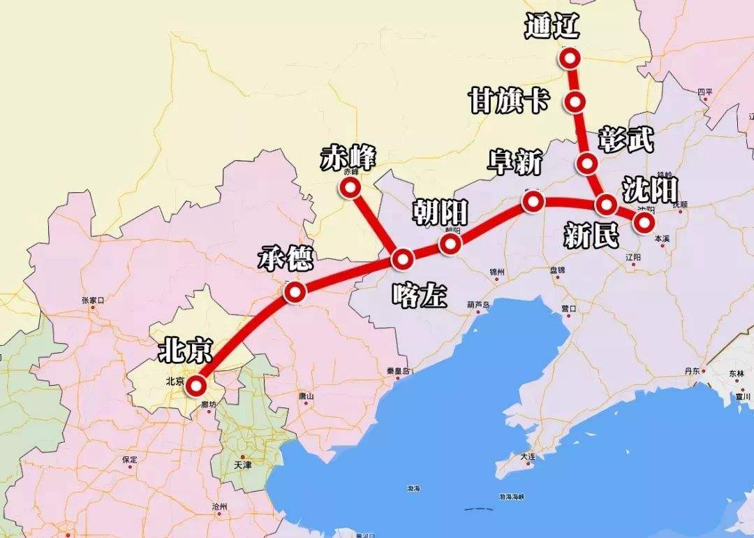京沈高鐵全線貫通，開通后北京兩個半小時到沈陽