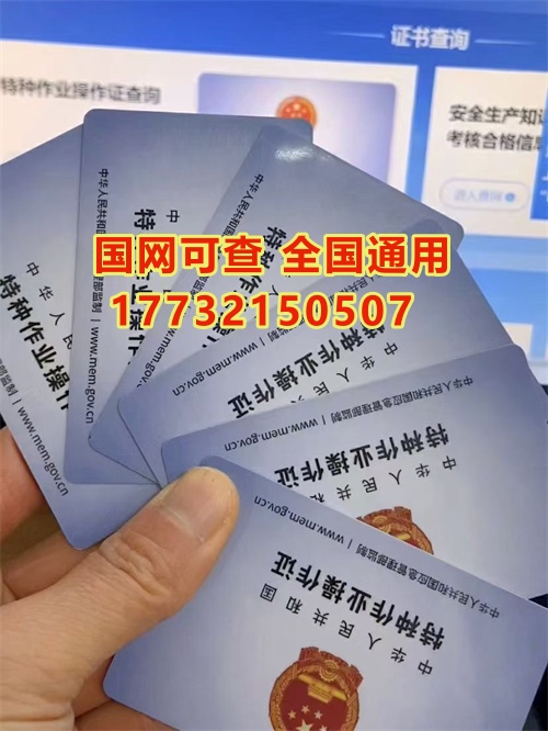 2024年特種作業(yè)操作證報名入口官網