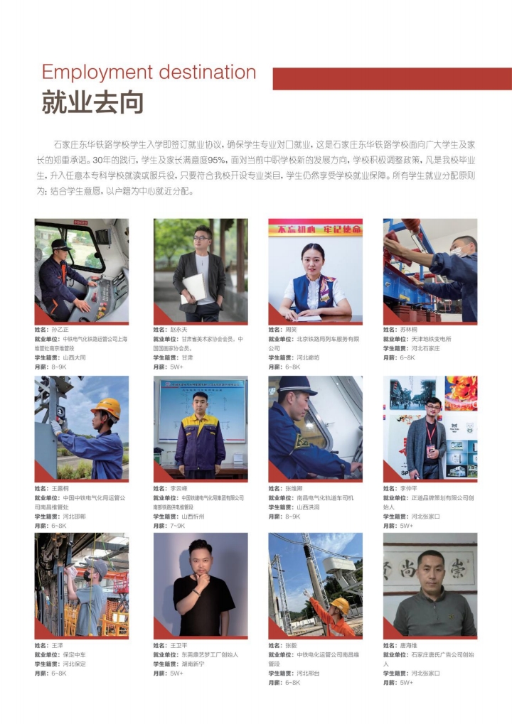 石家莊東華鐵路學(xué)校管分配嗎？